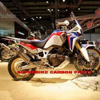 Honda africa twin - impianto di scarico termignoni