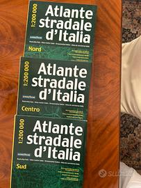 Atlante stradale Italia Touring 3volumi