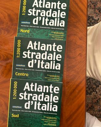 Atlante stradale Italia Touring 3volumi