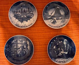 Piatto natalizio Bing & Grondahl dal 1995 al 1998