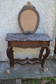Toletta fine ‘800 stile Luigi Filippo palissandro