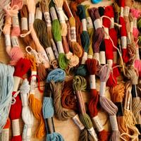 Matassine in lana DMC vari colori ricamo