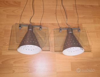 Lampadario a sospensione Melange con 2 spot