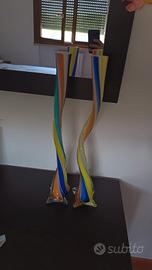 Vetro Colorato Stile Murano Design - vasi