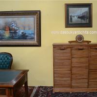 Schedario-classificatore a tripla serranda