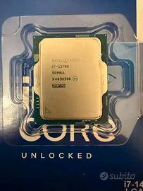 Processore Intel Core I7 13700 NON FUNZIONANTE
