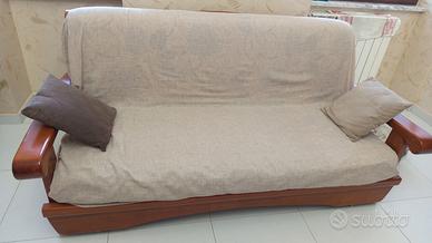 Divano letto matrimoniale 170×100 – rete in ferro 