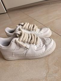 Air force 1 rope laces taglia 42