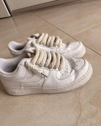Air force 1 rope laces taglia 42
