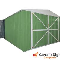 Box auto in Acciaio lamiera 360x514 verde chiaro