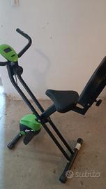 Cyclette pieghevole