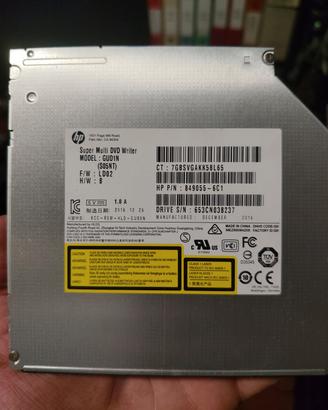 lettore dvd hp pavillon