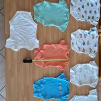 BODY MANICA CORTA 0 - 3 MESI 