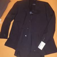 Vestito uomo fresco lana blu tg. 54