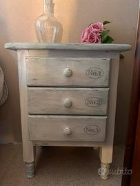 Cassettiera Shabby Chic