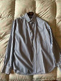 camicia da uomo a righe