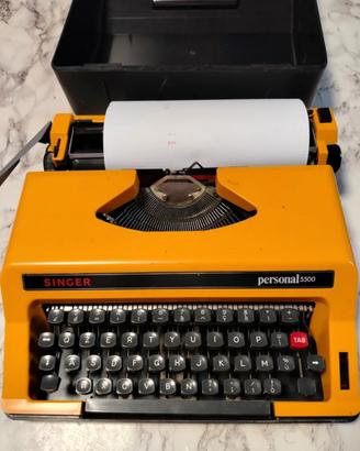 Macchina da scrivere Singer Personal 5500 vintage