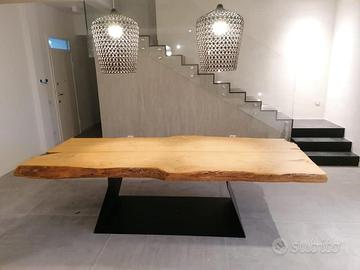 TAVOLI, TOP BAGNO, MENSOLE IN LEGNO MASSELLO