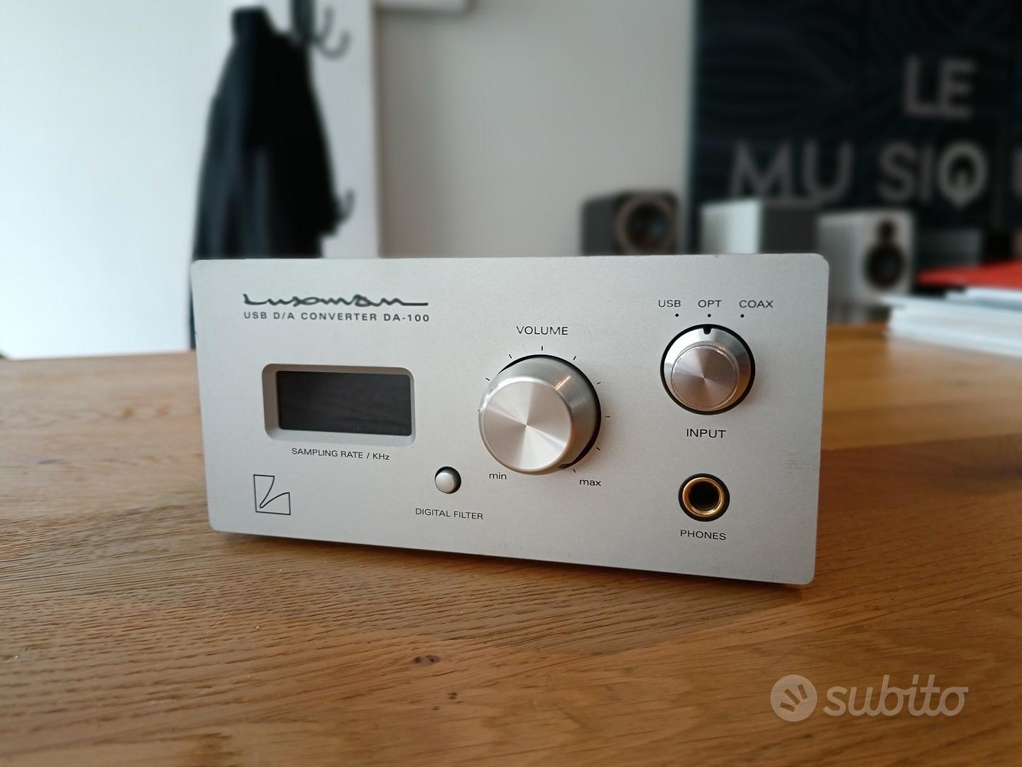 dac + amplificatore cuffia classe A Luxman DA 100 - Audio/Video In vendita  a Padova