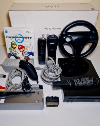 Nintendo Wii nera Mario Kart Pack – Completa