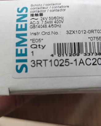 Teleruttore Siemens