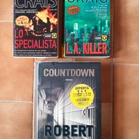 Lotto 3 libri romanzi thriller Robert Crais