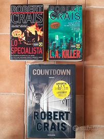 Lotto 3 libri romanzi thriller Robert Crais