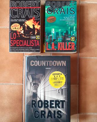 Lotto 3 libri romanzi thriller Robert Crais