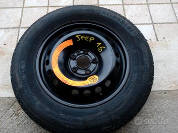 RUOTINO 16 ORIGINALE JEEP COD:1408