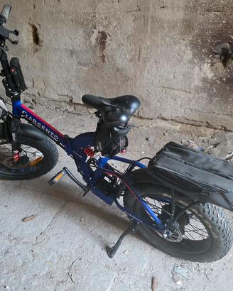 bicicletta elettrica bi-max xl ARGENTO 500W