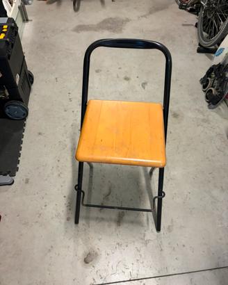 Sgabello legno pieghevole