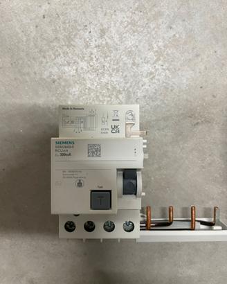 Blocco Differenziale Siemens 300mA