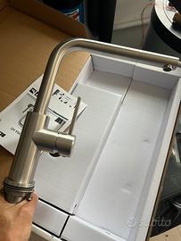 Miscelatore cucina acciaio Blanco Lanora