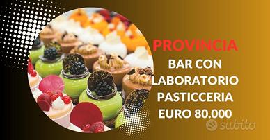Bar pasticceria con laboratorio no ristorante 30r