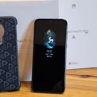 Huawei Pura 70 Ultra Black smartphone cameraphone