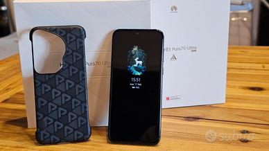 Huawei Pura 70 Ultra Black smartphone cameraphone