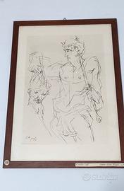 Riproduzione "Davide e Golia" di Corrado Cagli 