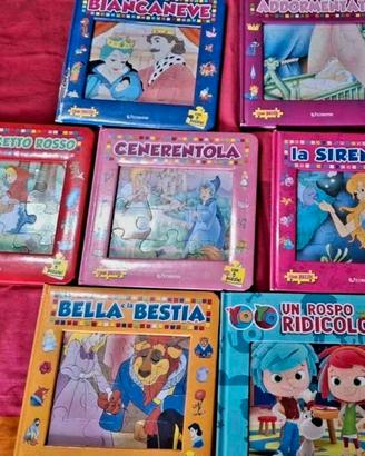 14 libri-puzzle di favole per bimbi