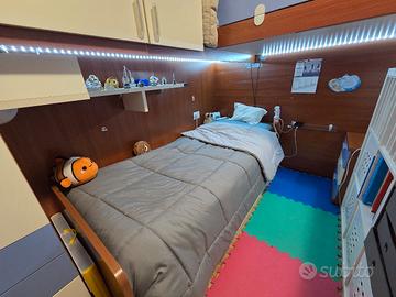 cameretta doppia ponte ragazzi