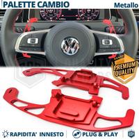 PALETTE Cambio Volante per VOLKSWAGEN Paddle Rosse