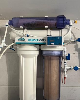 Impianto osmosi Whimar Osmo Pro + Pompa boost