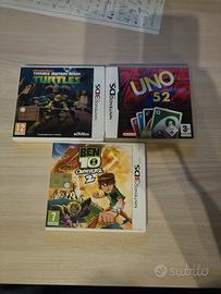 giochi Nintendo Ds e DS3 