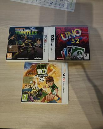 giochi Nintendo Ds e DS3 