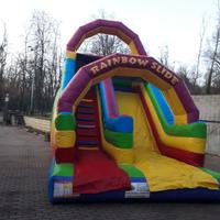 SCIVOLO GONFIABILE - tema arcobaleno