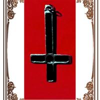 CIONDOLO *NUOVO* SMALTATO *ESOTERICO - GOTICO*