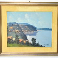 Fortunato Fontana – Dipinto olio su legno ‘70