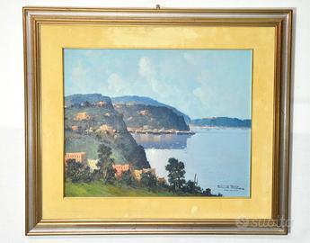 Fortunato Fontana – Dipinto olio su legno ‘70