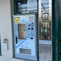 Distributore touch steel small + frigorifero ice