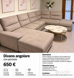 Divano angolare