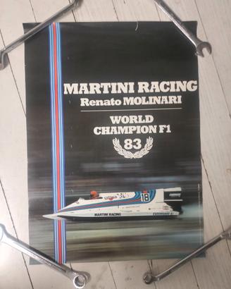 Poster martini racing